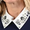 Aimée the label collar Sjaal Wit