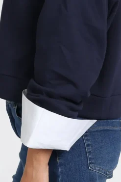 Aimée the label elan Sweater Marine