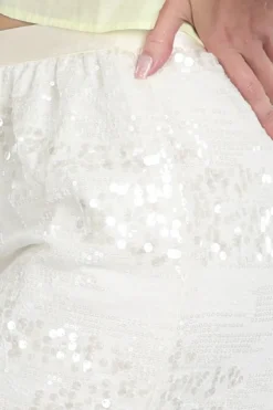 Aimée the label kian Rok recht lang Off white