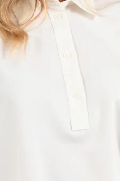 Aimée the label mieeille Blouse korte mouw Off white