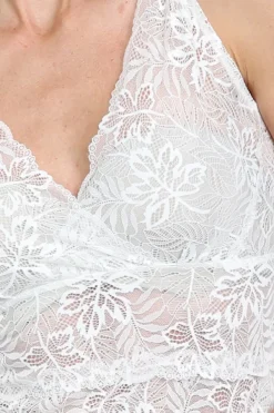 Aimée the label Vivia lace top Top Off white