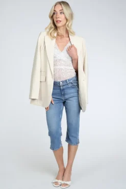 Aimée the label Vivia lace top Top Off white