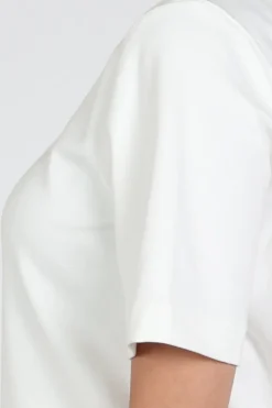 Aimée the label zeno T-shirt korte mouw Off white