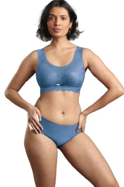 Anita 5400 Bralette vergrijsd blauw