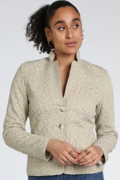 B Three jayna Blazer Beige