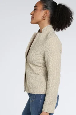 B Three jayna Blazer Beige