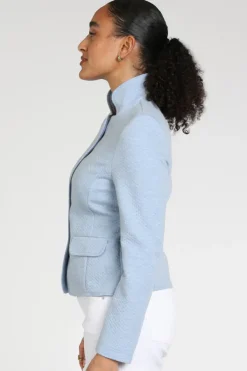 B Three june Blazer Licht blauw