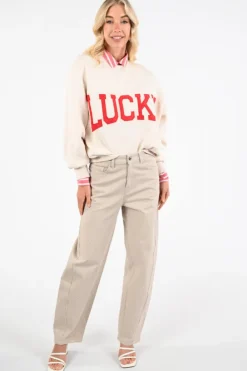 By-Bar 26218034 Coloured jeans Zand