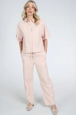 By-Bar jack baloon pants Broek Roze