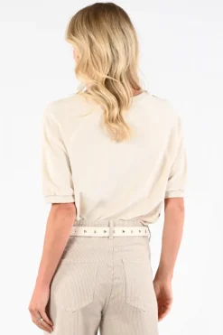 By-Bar 101009 Pull korte mouw Zand