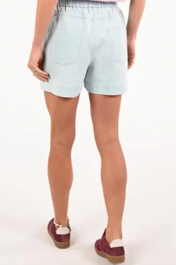 By-Bar 26218509 Short Light blue denim