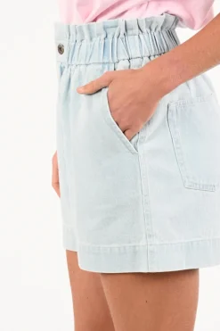 By-Bar 26218509 Short Light blue denim