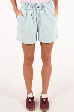 By-Bar 26218509 Short Light blue denim