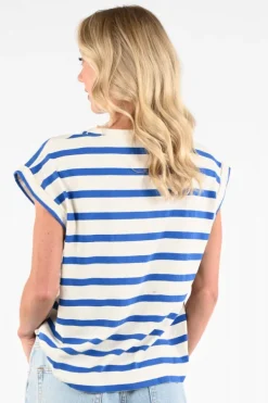 By-Bar 26211025 T-shirt korte mouw Blauw
