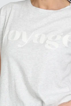 By-Bar 26211015 T-shirt korte mouw Licht grijs