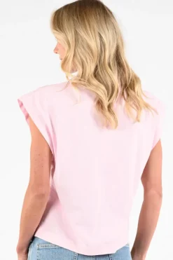 By-Bar 26211003  T-shirt korte mouw Roze