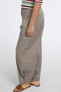Cambio blossom Broek Taupe