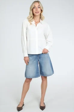 Cambio elin bermuda Short Blue denim