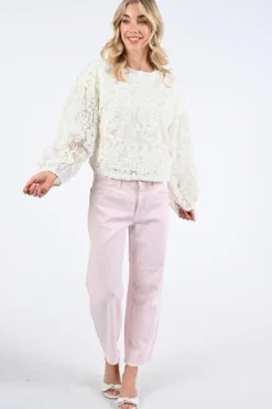 Cambio elin 9559003614 Jeans Roze