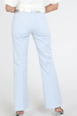 Cambio fabienne 7641 Broek Licht blauw