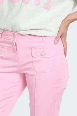 Cambio Farah 7641042704 Broek Pink