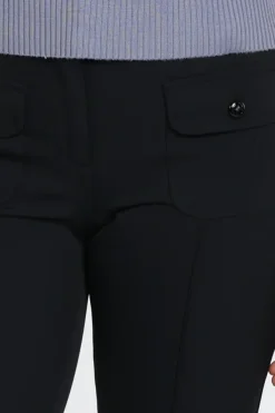 Cambio Farah 6111042700 Broek Zwart