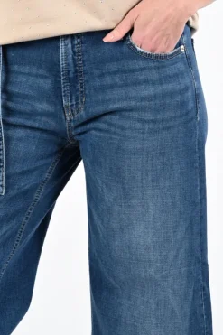 Cambio palazzo cropped Jeans Blue denim