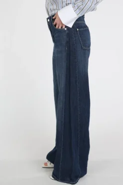 Cambio Palazzo 911200561 Jeans Dark blue denim