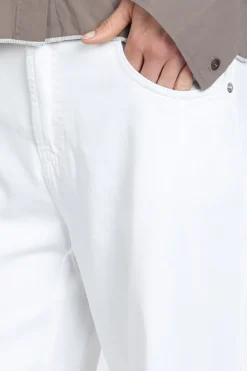 Cambio Palazzo 9042 Jeans White denim