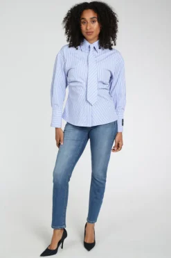 Cambio parla seam 9128 Jeans Blue denim