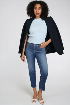 Cambio Piper short Jeans Blue denim