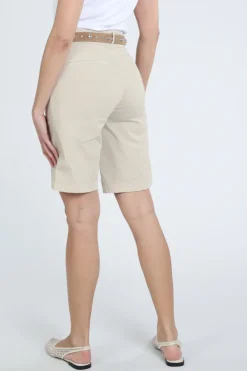 Cambio Stella bermuda Short Beige