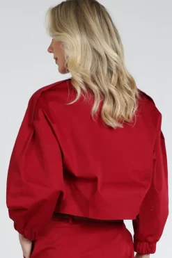 Caroline Biss 1815 Bomber Rood