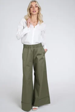Caroline Biss 1524 Broek Olijf