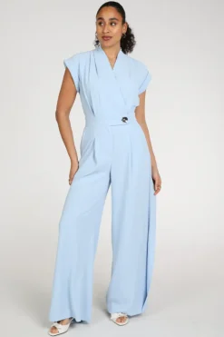 Caroline Biss 1505 Jumpsuit Licht blauw