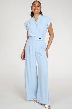 Caroline Biss 1505 Jumpsuit Licht blauw