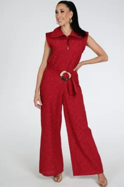 Caroline Biss 1552 Jumpsuit Rood