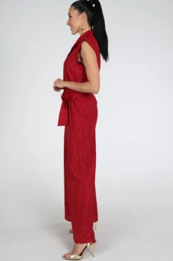 Caroline Biss 1552 Jumpsuit Rood