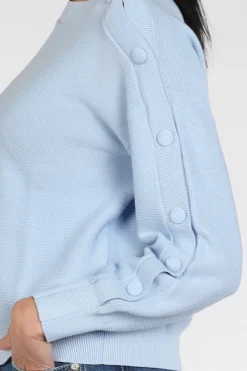 Caroline Biss 1207 Trui Licht blauw