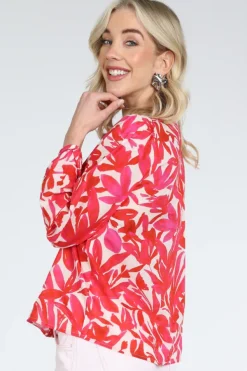 Catnoir 2684-2 Blouse lange mouw Cyclaam