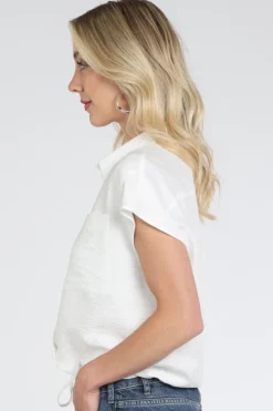 Catnoir 2492 Blouse mouwloos Off white