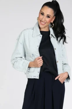 Catnoir 1973 Jeansjasje Light blue denim