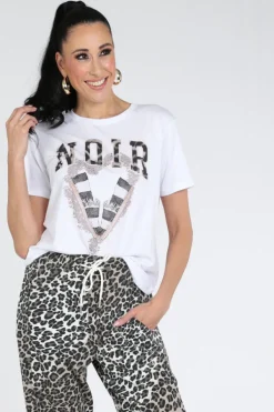 Catnoir 6350 T-shirt korte mouw Zand