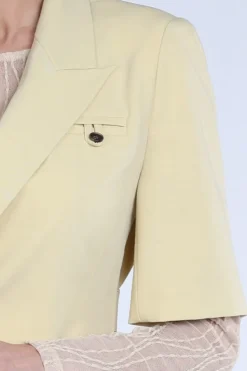 Co'couture 40026 Blazer Licht geel