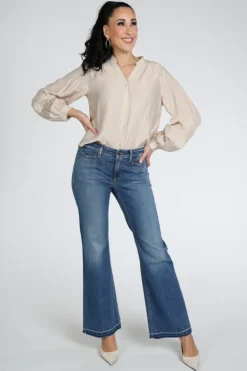 Co'couture 45082 Blouse lange mouw Zand