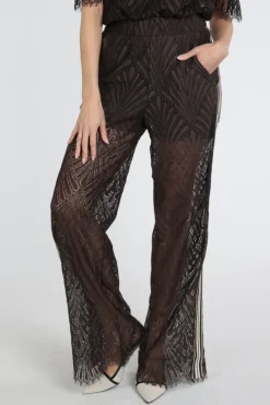 Co'couture 41084 Broek Donker bruin
