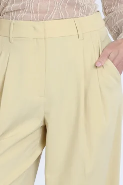 Co'couture 41061 Broek Licht geel