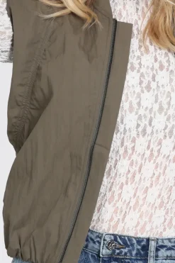 Co'couture 40042 Gilet Olijf