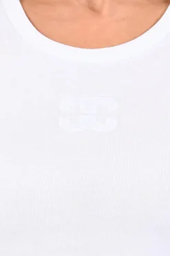 Co'couture Granny cc tee T-shirt lange mouw Wit