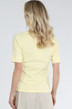 Co'couture 33016 GrannyCC T-shirt korte mouw Geel